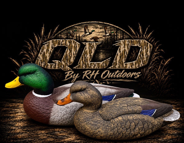 Jumbo Duck Decoys – 4 Pack (Choose Species)